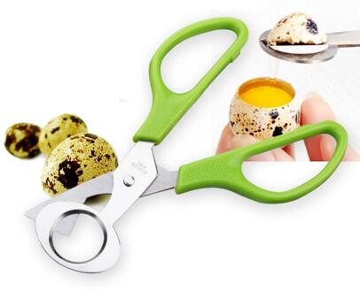 Rvs Kwarteleitje Schaar Ei Opener Cutter Keuken Tool Egg Gereedschap