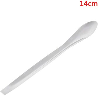 Rvs Lab Micro Spatel Geneeskunde Lepel Pil Houder Schop Apotheek 30/26/14/12 Cm 14cm