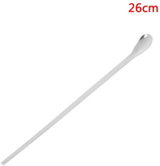 Rvs Lab Micro Spatel Geneeskunde Lepel Pil Houder Schop Apotheek 30/26/14/12 Cm 26cm