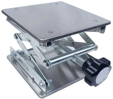 Rvs Lift Tafel Houtbewerking Graveren Lab Lifting Stand Rack Lift Platform Lift Houtbewerking Gereedschap