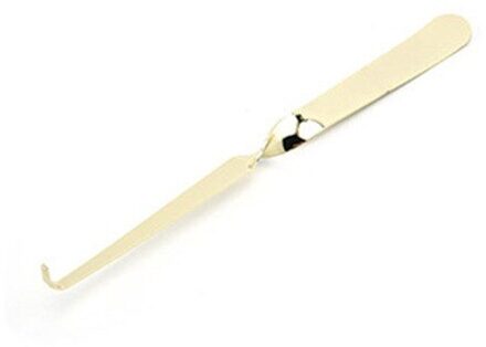 Rvs Lont Dippers Kaars Lont Haak Kaars Accessoires Voor Zette Uit Extinguish Kaarsenlont Gereedschappen Kaars Maken Levert goud