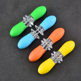 Rvs Maïs Vork Bbq Maïs Naald Anti-Brandwonden Barbecue Teken Abs Handvat Barbecue Gadget Bbq Barbeque Accessoires blauw paar