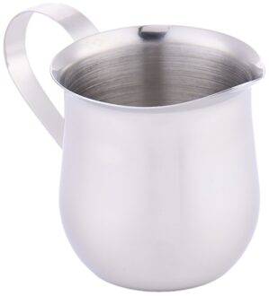 Rvs Melk Cup Gecondenseerde Melk Cup Mini Drum-Vorm Cup Koffie Delen Mok Voor Saus Siroop Container 240ml