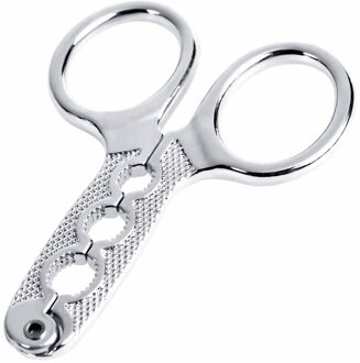 Rvs Meloen Zaad Tangen Scissor Moer Cracker Notenkraker Multifunctionele Walnoot Grenen Sheller Opener Thuis Gereedschap