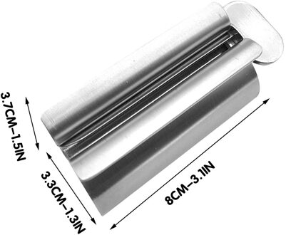 Rvs Metalen Buis Tandpasta Squeezer Tube Badkamer Haarkleur Dye Cosmetische Verf Squeezer Dispenser # Td