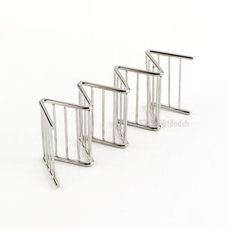 Rvs Mexicaanse Pannenkoek Taco Holder Frame Rvs Corn Roll Frame 201 Speciale Materiaal Size 21.5x6.5x4.2cm