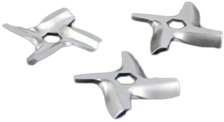 Rvs Mincer Blades Kit Bijlagen 3 Pcs HV4 HV6 HV8 Vleesmolen Onderdelen Accessoires Voor Moulinex HV2 HV3