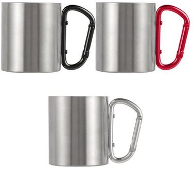 RVS Mok met Karabijnhaak