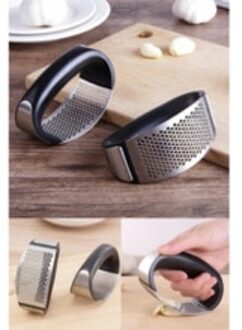 Rvs Mortel Rocker, Rocker Van Knoflook Crusher Chopper Mincer Druk Keuken Knoflook Stamper