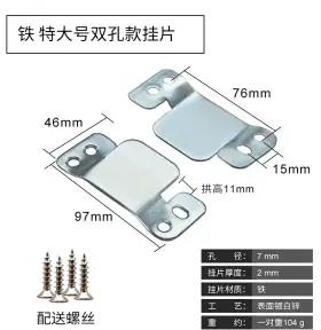 Rvs Mountain Gesp Sofa Connector Haak Insert Opknoping Stuk Vaststelling Stuk Fotolijst Hardware Accessoires 04