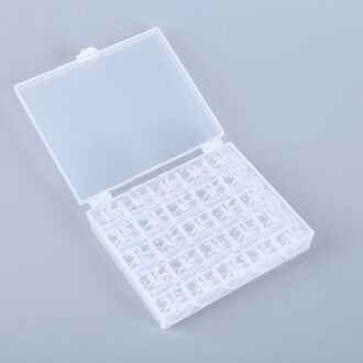 Rvs Naaimachine Spoelen Spoelen voor Brother Janome Singer Elna Bernina Toyota Handwerken Craft Tool 25 stuks 25 plastic bobbin