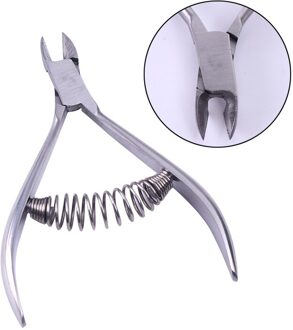Rvs Nail Cuticle Schaar Cutter Dode Huid Nipper Remover Clipper Tool Nail Art Pedicure
