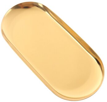 Rvs Nordic Stijl Goud Eettafel Plaat Dessertbord Moer Fruit Cake Lade Snack Keuken Plaat Westerse Steak Keuken Schotel GD