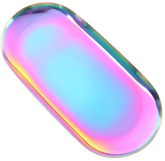 Rvs Nordic Stijl Goud Eettafel Plaat Dessertbord Moer Fruit Cake Lade Snack Keuken Plaat Westerse Steak Keuken Schotel MC