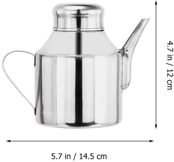 Rvs Olie Pot Eenvoudige Keuken Kruiden Fles Azijn Fles Kruiden Fles Voor Verdikte Olie Pot In Keuken 18oz