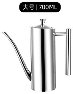 Rvs Olie Pot Lekvrije Fles Olie Grote Capaciteit Keuken Benodigdheden Sojasaus Fles Huishouden Kruiden Fles 1