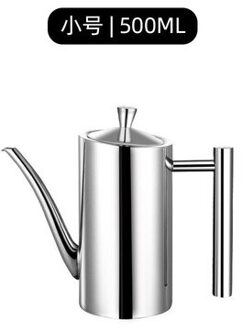 Rvs Olie Pot Lekvrije Fles Olie Grote Capaciteit Keuken Benodigdheden Sojasaus Fles Huishouden Kruiden Fles 2