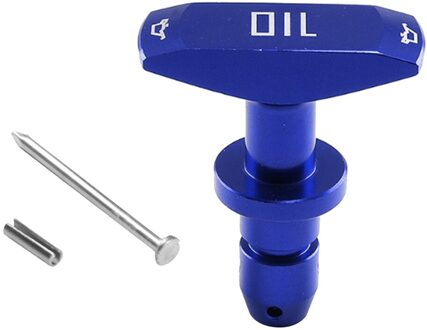 Rvs Olie Remklauw Pull Handvat Blauw Voor Ford Gt V8 GT500
