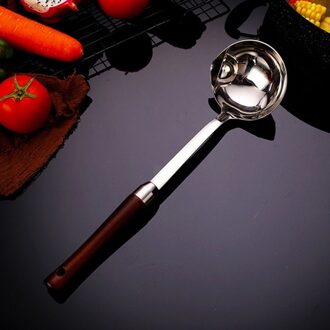 Rvs Oliefilter Lepel Vet Scoop Vergiet Soep Separator Keuken 449C