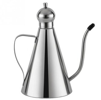 Rvs Olijfolie Azijn Dispenser Pot Home Kitchen Restaurant Kruiden Kruiderij Jar Container Opslag Flessen Theepot 1000ML