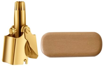 Rvs Oor Neus Trimmer Scheermes Veiligheid Zorg & Draagbare Brillenkoker Harde Houten Graan Brilmontuur Doos