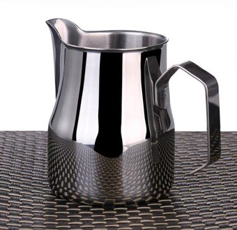 Rvs Opschuimen Werper Melkschuimer Pull Bloem Cup Barista Tools Cappuccino Latte Art Koffie Melk Maker Mokken 350ml