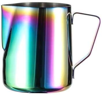 Rvs Opschuimen Werper Pull Bloem Cup Melk Opschuimen Jug Espresso Koffie Pitcher Barista Craft Koffie Latte Melk Mokken 350ML