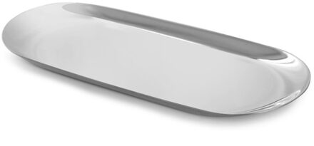 Rvs Ovale Lade 23X9.5x1cm Multi-color Metalen Dienblad Voor Voedsel Aromatherapie Kaars Tool Badkamer Keuken ALI88