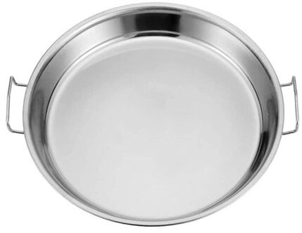 Rvs Pan Koude Noodle Maken Gereedschap Gestoomde Rijst Lade Taart Schotel Voor Thuis Keuken 11 Inches