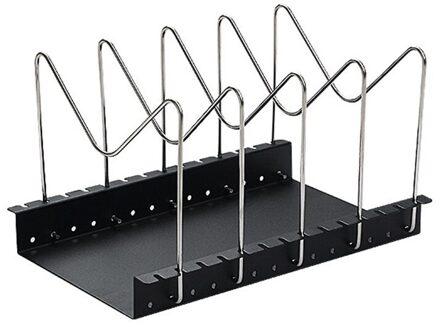 Rvs Pan Pot Deksel Rack Stand Lepel Houder Kachel Organizer Home Storage Soep Lepel Rust Keuken Gereedschap B