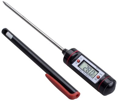 Rvs Pen Thermometer Airconditioning Outlet Temperatuur Test Pen Auto Airconditioning Onderhoud Voedsel Fles Bakken