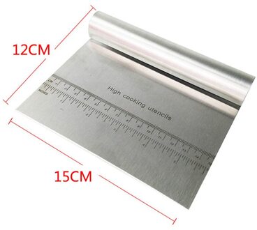 Rvs Pizza Deegschraper Cutter Bakken Gebak Spatels Fondant Taart Decoratie Gereedschappen Keuken Accessoires