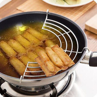 Rvs Planken Voedsel Koeling Rack Zeef Kitchen Tools Koekenpan Pot Voor Fry Afdruiprek Rack Gebakken Tempura