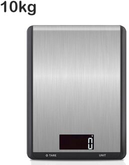 Rvs Platform Digitale Keukenweegschaal Elektronische Voedsel Schalen Touch Knop Professionele Meetinstrumenten Lcd-scherm