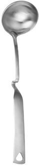 Rvs Pot Lepel Lange Handvat Koken Scoop Voedsel Serveren Pollepel Kookgerei Keuken Gebruiksvoorwerp Voor Thuis Restaurant (Soep