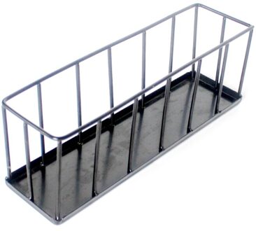 Rvs Reptiel Feeder Kom Bekken Schildpad Voedsel Water Dispenser L5YE 2SS203278-zwart