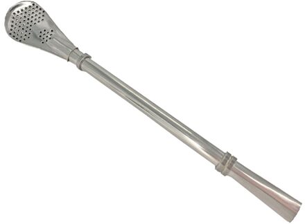 Rvs Rietje Lepel Thee Filter Yerba Mate Thee Rietjes Gezondheid Kalebas Herbruikbare Thee Gereedschap Wasbare Bar Accessoires