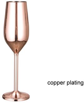 Rvs Rode Wijn Glas Champagne Fluiten Bekers Voor Bruiloft Roosteren Glas Kristal Party Bar Diner Drinkware Goud koper