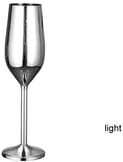 Rvs Rode Wijn Glas Champagne Fluiten Bekers Voor Bruiloft Roosteren Glas Kristal Party Bar Diner Drinkware Goud zilver