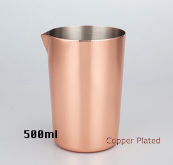 Rvs Roeren Tin 500Ml Mengen Glas Voorkeur Door Profs En Amateurs, Maak Uw Eigen Specialiteit Cocktails verkoperd 500ml