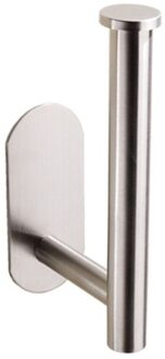 Rvs Roll Paper Holder Rack Wall Mount Toilet Tissue Handdoek Punch Gratis Stand Dispenser Plank Voor Thuis Keuken