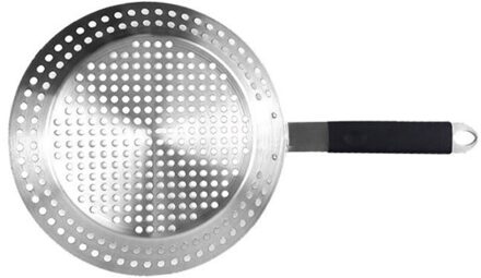 Rvs Ronde Multi Gaten Olie Aftappen Barbecue Gebraden Kip Lade Grillen Rack Outdoor Home Keuken Bbq Accessoires