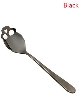 Rvs Schedel Vorm Lepel Creatieve Melk Koffie Lepel Ijs Snoep Theelepel Accessoires B