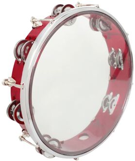 Rvs Self-Tuning Hand Tamboerijn J93 10 "Self-tuning Tamboerijn Tafelbel Handtrommel Percussie Instrument Speelgoed