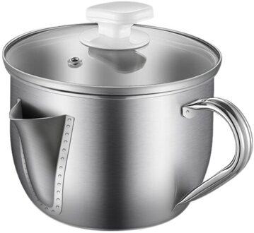 Rvs Soeppan Olie Filter Soep Separator Zeef Pot Voor Keuken Snel Scheidt Olie Of Kokend Water