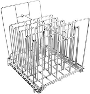 Rvs Sous Vide Rack Voor Meest 11L Sous Vide Fornuis Containers Afneembare Verdelers Separator Voor Onderdompeling Circulators