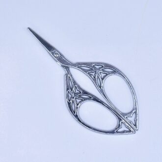 Rvs Stitch Retro Vintage Antieke Borduren En Naaien Schaar Tailor Schaar Handwerk Stof Handwerken Gereedschap zilver