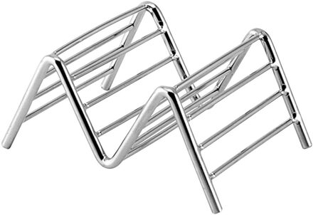 Rvs Taco Holder Pannenkoek Mexicaanse Voedsel Stands Plaat Protector Voedsel Houder Pannenkoek Rack Stand Houdt Keuken Gereedschap 1 rooster