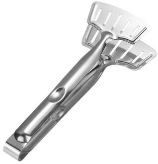 Rvs Tang Brood Voedsel Clip Barbecue Tong Pizza Brood Steak Clip Thuis Keukengerei Keuken Accessoires