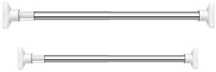 Rvs Telescopische Verstelbare Staaf Wasdroger Rvs Tension Rod Badkamer Rail Kan Worden Gebruikt 70 120cm